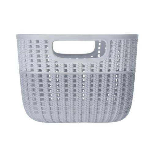 Úložný box Knit, šedá