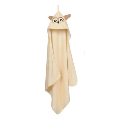 Babymatex Brisa za dojenčke s kapuco Jimmy Sova,80 x 80 cm