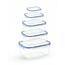 Set de cutii cu capac Frigo, 5 buc.