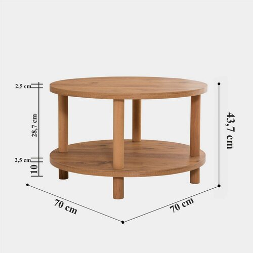 Couchtisch Roby Atlantic Pine
