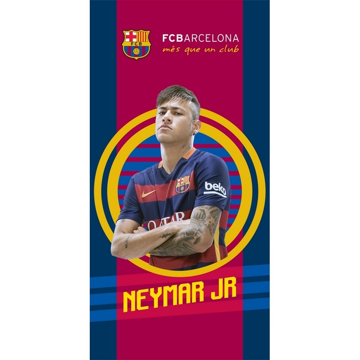 TipTrade Osuška FC Barcelona Neymar JR, 70 x 140 cm