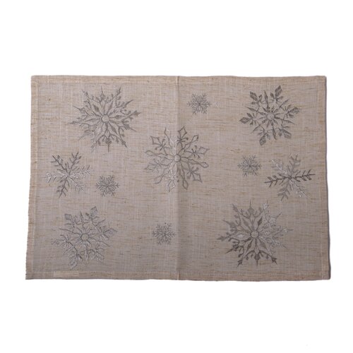 Božična prtina Silver Flakes, 33  x 48 cm