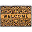Covoraș din cocos Ornament Welcome, 40 x 60 cm