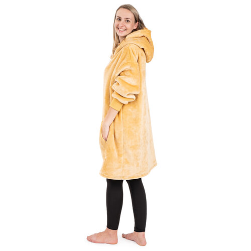 4Home Mikrofleece mikina Beige, velikost L