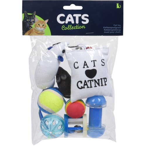 Set jucării pentru pisici Cats catnip, 8 buc.