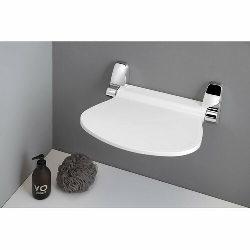 GEDY 2282 Sound Duschklappsitz, 38 x 35,5 cm, weiß