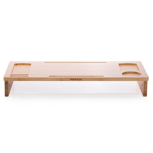 Бамбуковий столик під ноутбук Ochte, 65 x 30,5 x 9 см