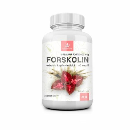 Obrázok Allnature Forskolin Premium forte 400 mg 60 kapslí