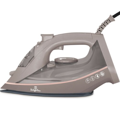 BerlingerHaus Žehlička naparovacia 2200 W Taupe