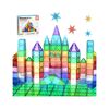 Set magnetic de construcție PicassoTiles 101piese, blocuri de construcție de bază