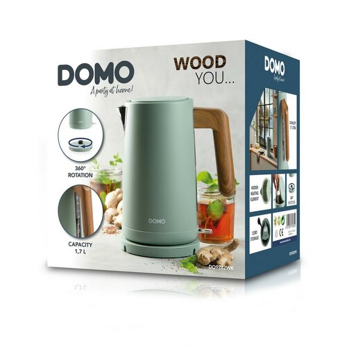DOMO DO9282WK rychlovarná konvice WOOD YOU