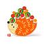 Гра-балансир Woody Hedgehog, 17 см