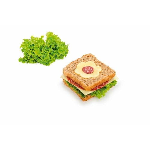 Tescoma DELÍCIA KIDS uniwersalne foremki, wykrawac, kwiatek i domek