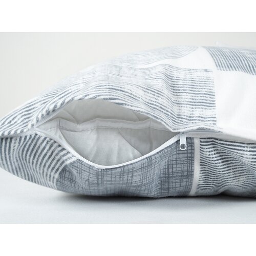 B.E.S. Petrovice Flanell-Bettwäsche Nordic Grey, 140 x 200 cm, 70 x 90 cm