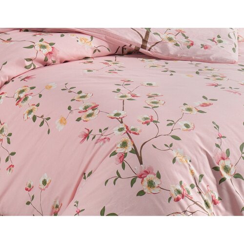 BedTex Laura pamut ágynemű, rózsaszín, 140 x 200 cm, 70 x 90 cm