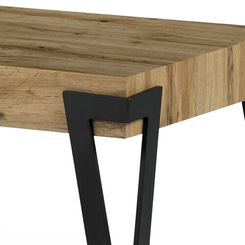 Couchtisch 112 x 62 cm, Wildeiche