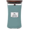WoodWick Illatos gyertya nagy váza Evergreen Cashmere, 609 g