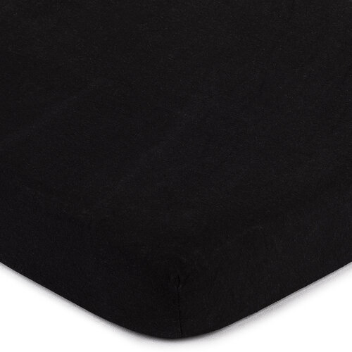 Cearşaf 4Home jersey, negru, 140 x 200 cm