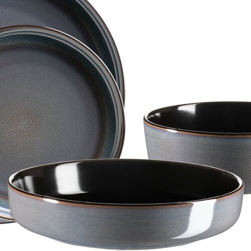 Set de masă Mäser 10 piese ALENIA, albastru