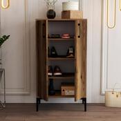 Skrinka na topánky Prag Walnut