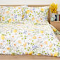 4Home Pościel bawełniana Lemon Delight, 140 x 220 cm, 70 x 90 cm