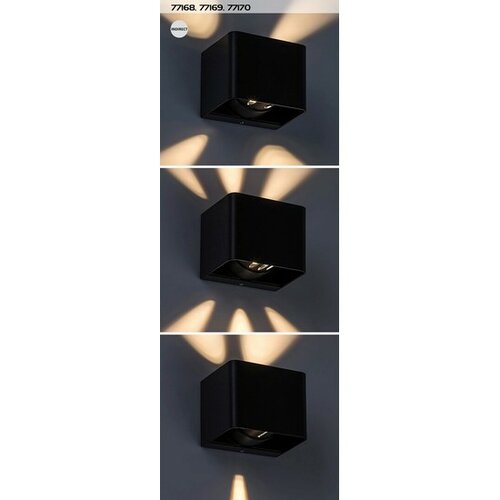 Rabalux 77170 zewnętrzna lampa ścienna LEDHallstatt, 10 W, szara