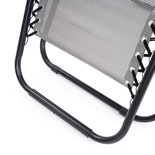 4Home Garten-Positionssessel Relax, Grau