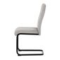 Scaun Dining Vintage DCL-D1275 SIL4, argintiu