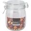 Excellent Houseware Glas mit Bügelverschluss und Glasdeckel, 750 ml