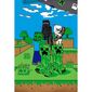 Kinderbettwäsche Minecraft Mob Monsters , 140 x 200 cm, 70 x 90 cm