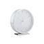 Karlsson 5970WH dizajnové stolové hodiny/budíkbiela, priemer  16 cm