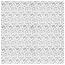 Ubrus Zara bílá, 60 x 60 cm