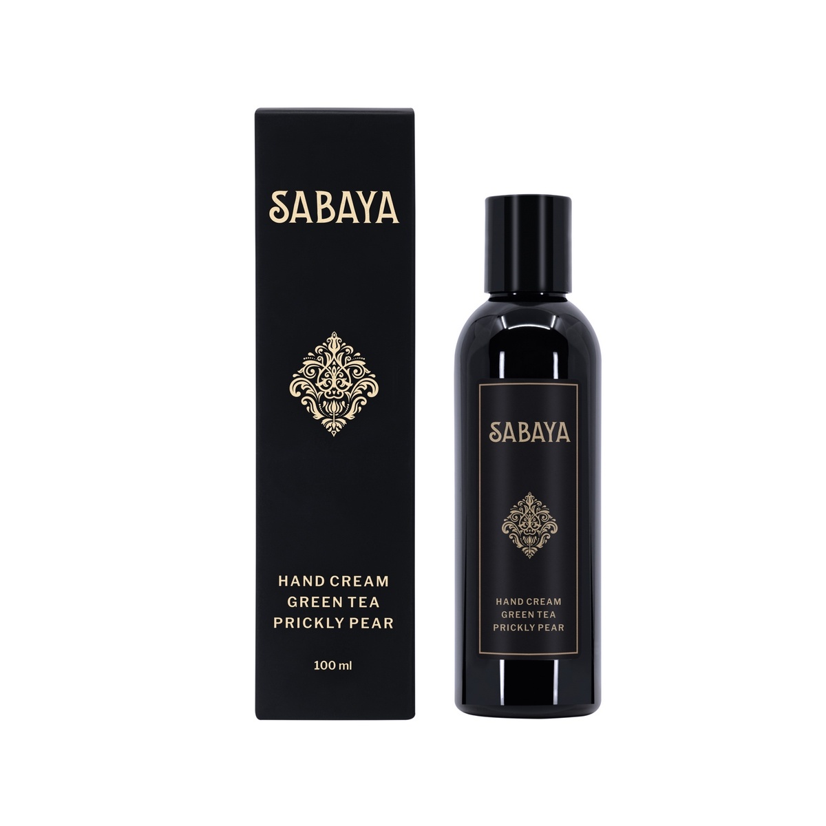Sabaya Zöld Tea és Fügekaktusz kézkrém, 100 ml