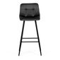 Scaun de bar B-X7015 GREY2, gri închis