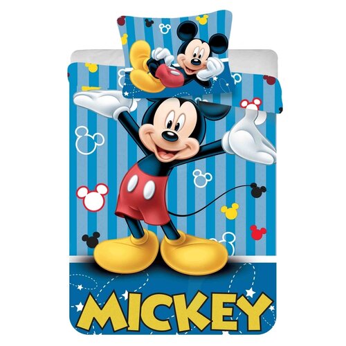 Dětské povlečení Mickey 2016 micro, 140 x 200 cm, 70 x 90 cm