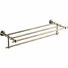SAPHO 1318-14 Diamond Handtuchablage mit Griff 60 cm, bronze