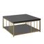 Couchtisch Zenn Anthracite and Gold