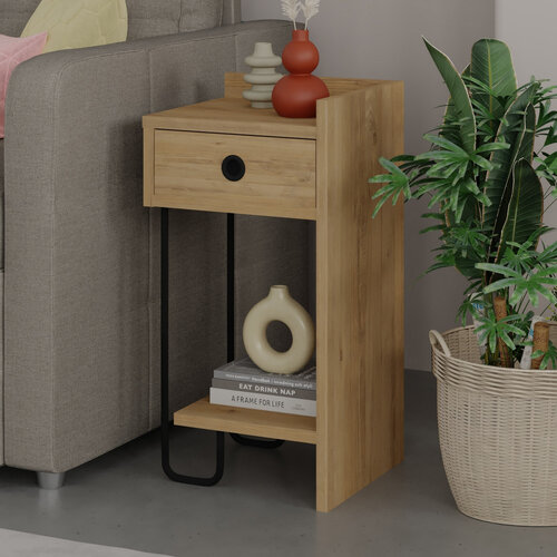 Приліжкова тумба Sirius Right Oak