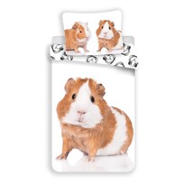 Jerry Fabrics Bavlněné povlečení Morče, 140 x 200 cm, 70 x 90 cm