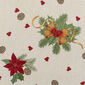Świąteczny obrus gobelinowy „Kokardy”, 100 x 100 cm