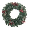 Levante karácsonyi koszorú, zöld, átmérő: 40 cm