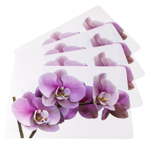 Prostírání Orchidej 28 x 43 cm, sada 4 ks