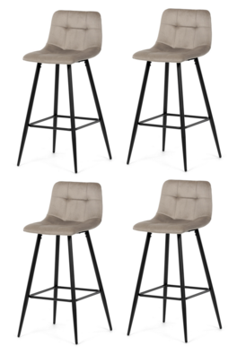 Set de scaune de bar B-X7015 CAP2, 4 buc