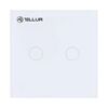 Tellur WiFi Smart Switch, 2 porty, 1800 W, 10 A, biały