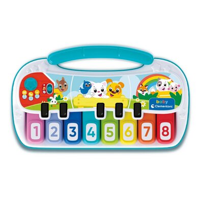 Pianino elektryczne Clemmy Baby ze zwierzętami