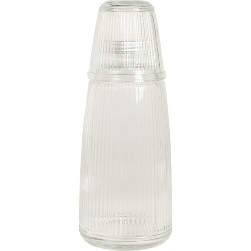 Sklenená fľaša na pitie, 1 l
