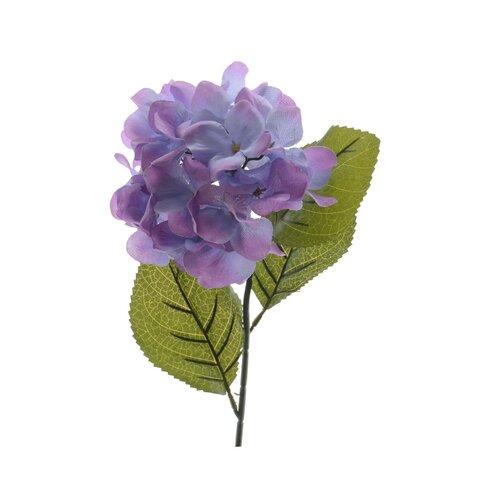 Umělá Hortenzie fialová, 66 cm
