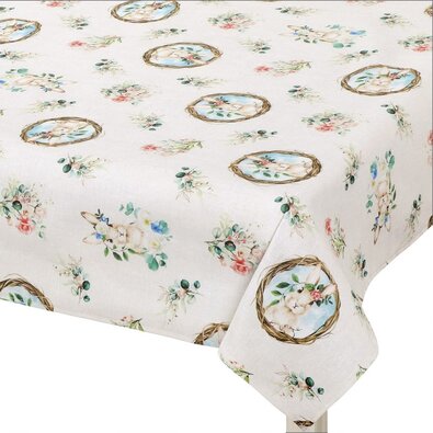 Bellatex Tischtuch Ostern Hase, 50 x 50 cm