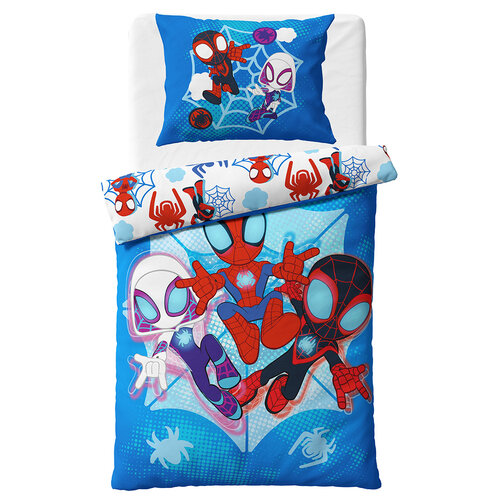 Lenjerie de pat pentru copii Spidey Spider-ManRescue, 140 x 200 cm, 70 x 90 cm
