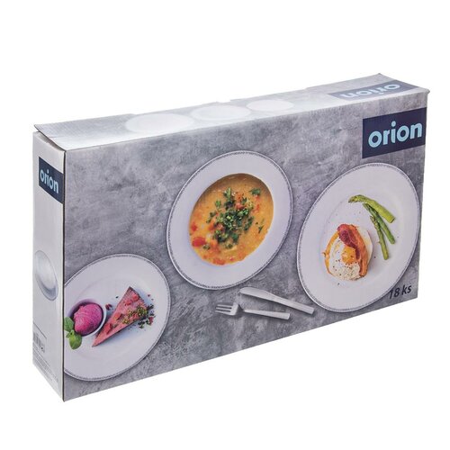 Orion 18-delni jedilni set KVADRATKI